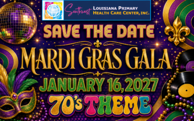 SAVE THE DATE! JAN 16, 2027 ANNUAL MARDI GRAS GALA